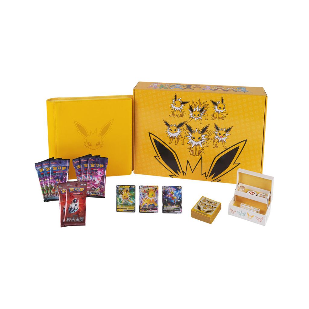 Pokemon Simplified Chinese CG Collection Set Advanced Gift Box Series Jolteon
